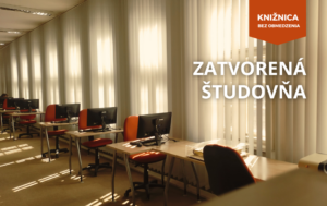 25. 9. a 26. 9. bude študovňa čiastočne zatvorená