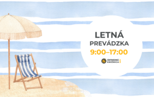 Letná prevádzka knižnice 2026